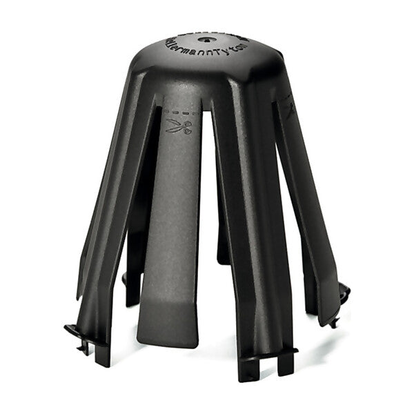 HellermannTyton Deckenabstandhalter sw, PA66GF15 BK 10 SpotClipII 148-00098